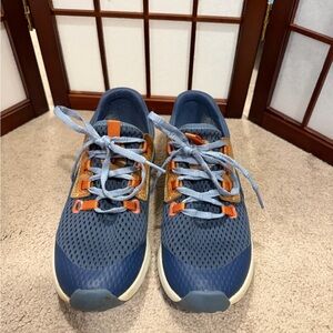 OluKai Blue and Orange Athletic Shoes